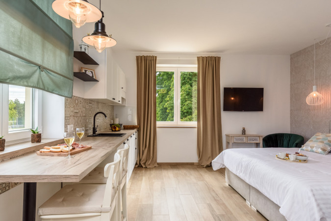 Studio App Terra, Apartments Pausa in Žminj - modern rustic accommodation in the heart of Istria Žminj